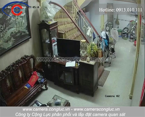 Thi công lắp đặt camera cho nhà ở tại Trần Nguyên Hãn Hải Phòng.