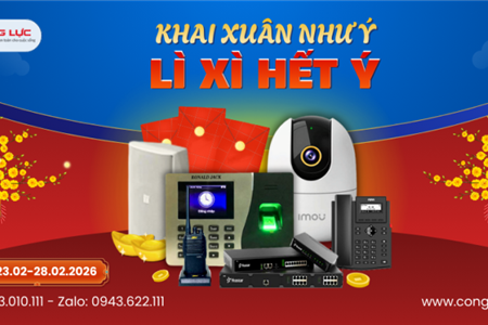 Khai Xuân Như Ý - Lì Xì Hết Ý Tại Camera Cộng Lực