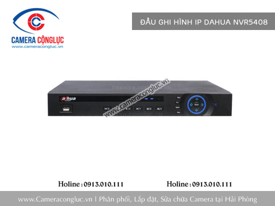 Đầu ghi hinh IP Dahua NVR5408