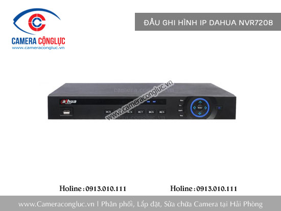 Đầu ghi hình IP Dahua NVR7208