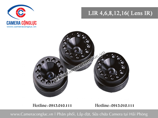 Ống kính camera LIR 4,6,8,12,16( Lens IR)