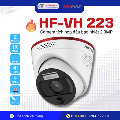 Camera báo cháy HIKFIRE 2MP HF-VH223