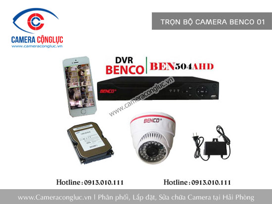 Trọn bộ Camera Benco 01
