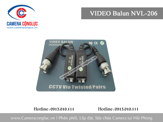 VIDEO Balun NVL-206